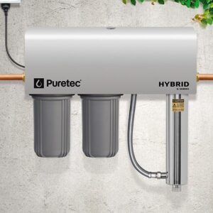 Puretec Dual stage filtration plus UV and weather protection, 75 Lpm, 1 connection