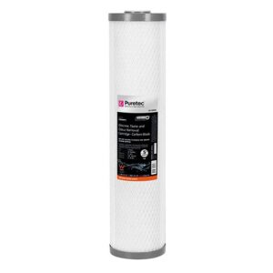 Puretec Carbon Block Cartridge, 20" MP, 5 Micron