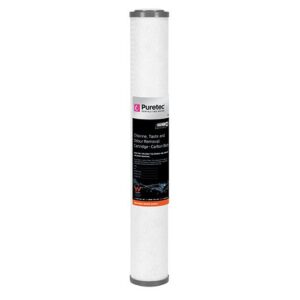 Puretec Carbon Block Cartridge, 20 Inch, 10 Micron