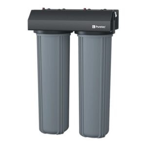 Puretec Dual Filtration System, 20inch, 1 micron, 140 lpm - 1" connections