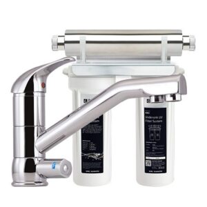 Puretec Tripla T2 Faucet With Filter & UV Technology, 1 Micron