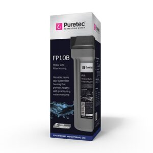 Puretec Filter Housing Kit, 10 inch, Grey, 3/4 conn