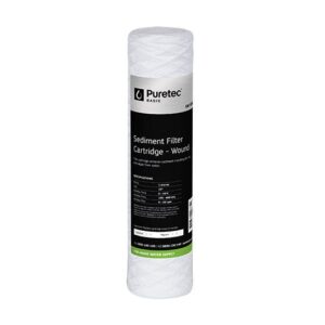Puretec String Wound Sediment Cartridge, 10", 1 micron