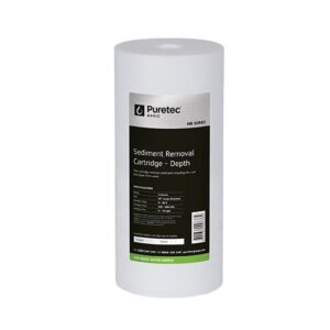 Puretec Melt Blown Sediment Large Diameter Cartridge, 10", 5 micron