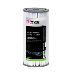 Puretec Pleated Sediment Cartridge, 10" MP, 10 Micron