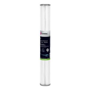 Puretec Pleated Sediment Cartridge, 20 inch, 50 Micron