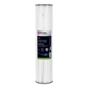 Puretec Pleated Sediment Cartridge, 20" MP, 50 Micron