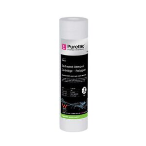 Puretec Polyspun Sediment Cartridge, 10 Inch, 1 Micron