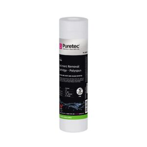 Puretec Polyspun Sediment Cartridge, 10 Inch, 10 Micron