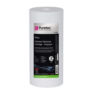 Puretec Polyspun Sediment Cartridge, 10" MP, 5 Micron