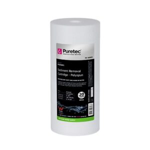Puretec Polyspun Sediment Cartridge, 10" MP, 20 Micron