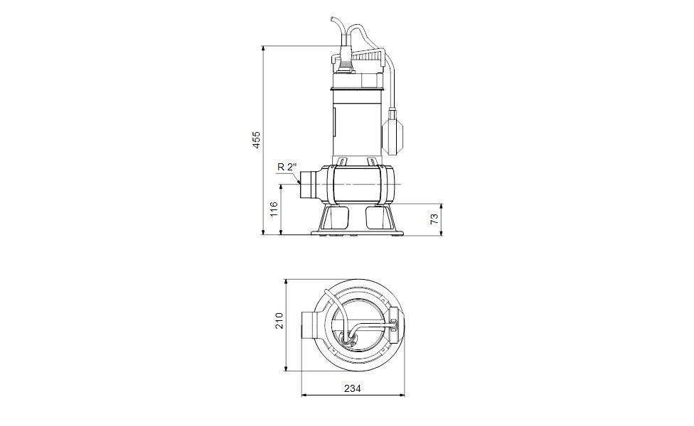 Bomba de achique Unilift AP35B.50.06.A1V Grundfos — Rehabilitaweb